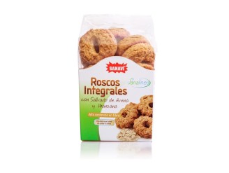Roscos Avena Manzana bio Sanavi - Fibra saludable y eco-friendly