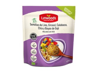 Lino Girasol Calabaza Chía Goji 200g - Nutrición Natural Linwoods