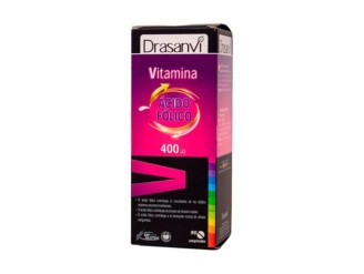 Vitamina B9 400µg Ácido Fólico - Salud y Bienestar Drasanvi