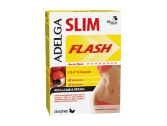 Adelgaslim Flash 60cap: Combate la Grasa Abdominal Rápido - Dietmed