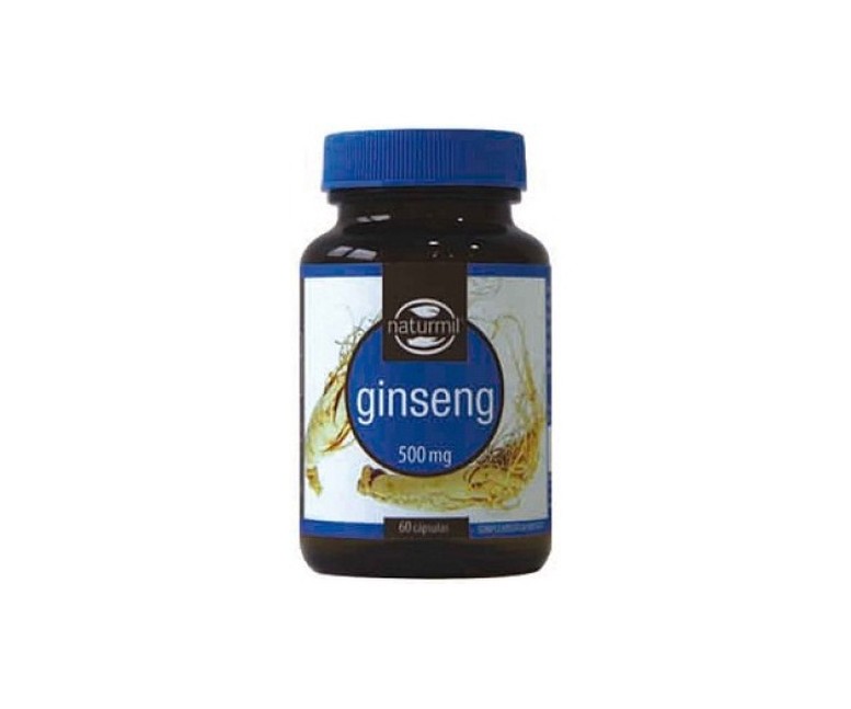 Ginseng 60 cápsulas de 500mg (500mg) Naturmil