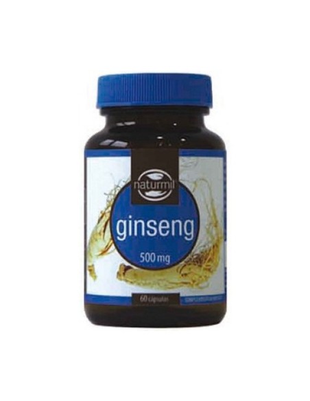 Ginseng 60 cápsulas de 500mg (500mg) Naturmil Ginseng 60 cápsulas de 500mg (500mg) Naturmil