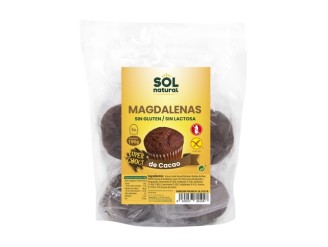Magdalenas sin gluten super-chocolate
