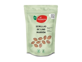 Semillas de Lino Marrón Bio 400g - Salud y Versatilidad | El Granero