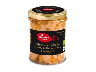 Filetes de Salmón Bio 195g - El Granero Integral - Energía Natural