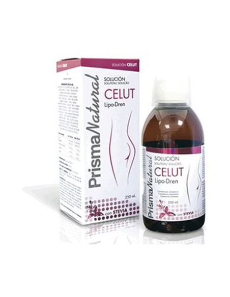 Solución Celut Lipo-Dren 250 ml de crema Prisma Natural