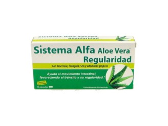 Sistema alfa aloe vera regularidad