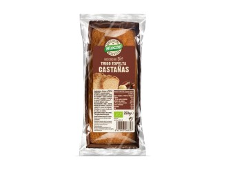 Bizcocho de castañas y trigo espelta Bio