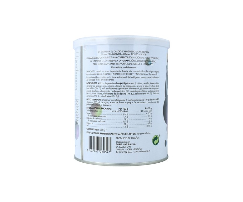 Mincartil Classic 300 g de polvo Soria Natural