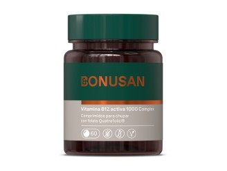 Vitamina B12 activa 1000 mcg para energía | Bonusan