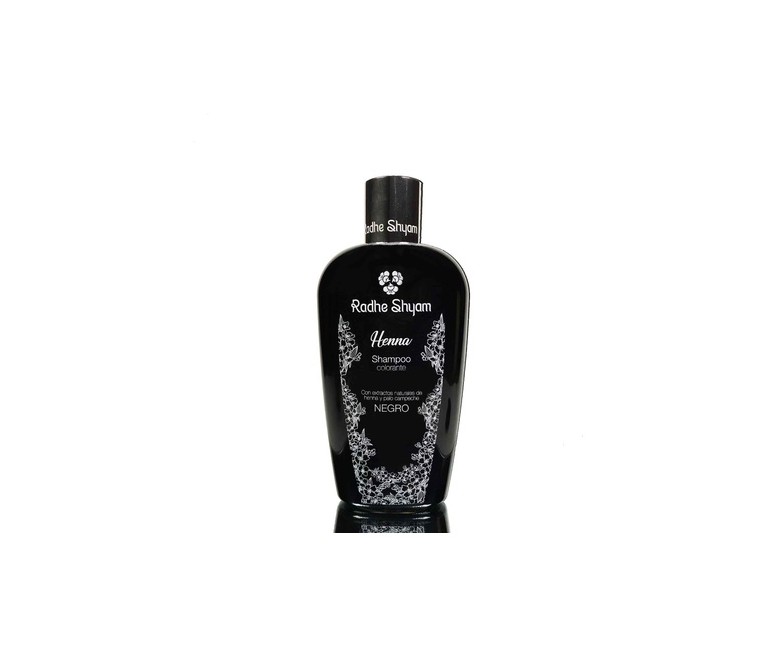 Champú Henna Negro 250 ml Radhe Shyam