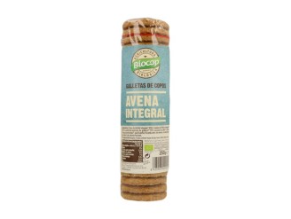 Galletas Copos de Avena Integral 250g Biocop - Crujientes y Ecológicas