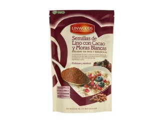 Lino Cacao Moras Blancas 200g Bio - Nutrición Natural | Linwoods