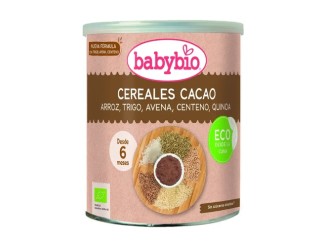 Papilla de cereales con cacao 8m+