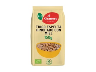 Espelta Hinchada con Miel Bio 150g - Desayuno Saludable | El Granero
