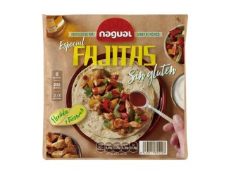 Tortilla maíz especial fajitas sin gluten