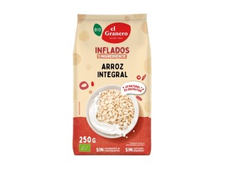 Arroz integral hinchado