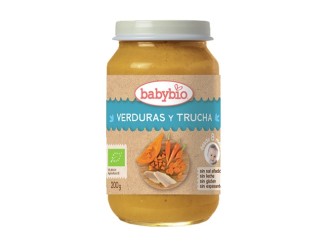 Tarrito Verduras con Trucha 8m+