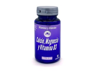 Calcio, Magnesio y Vit. D3 + Silicio Orgánico - Ynsadiet