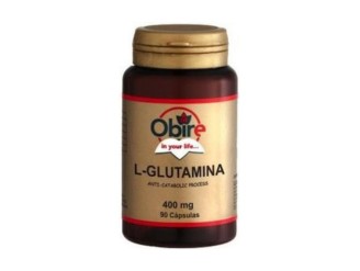 L-Glutamina 400mg | Evita Desgaste Muscular - Obire