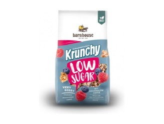 Muesli krunchy frutos rojos bajo en azúcar bio