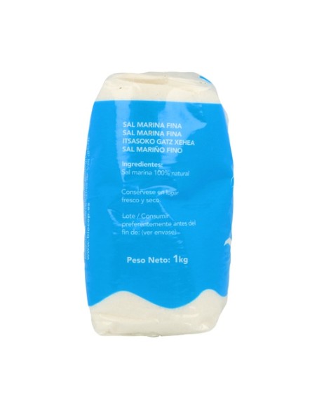 Sal marina atlántica fina 1 kg Biocop
