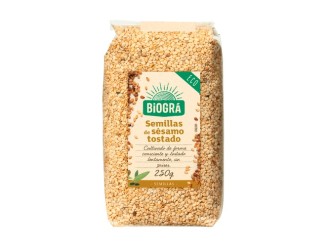 Sésamo Tostado Bio 250g - Sabor Especial para Tus Recetas | Biográ