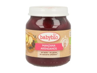 Potito de Manzana y Arándanos 130g Babybio – Ecológico y Saludable