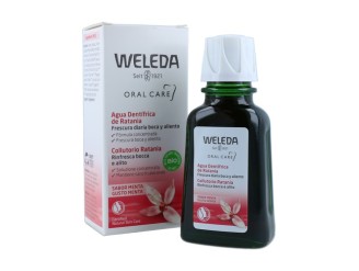 Agua dent. ratania 50ml Weleda - Enjuague Bucal Natural Antiséptico