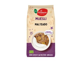 Muesli Malteado Bio 400gr - Nutrición Saludable | El Granero
