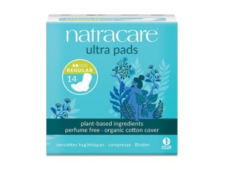 Compresa Regular con Alas 14 uds Natracare - Suavidad y Eco!