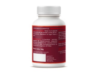 L-Carnitina 600mg - Aumenta tu energía y quema grasa | Sotya