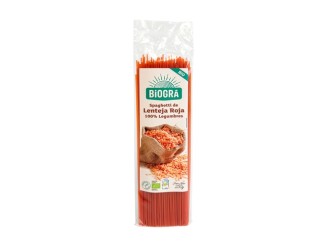 Spaguetti Lenteja Roja Bio