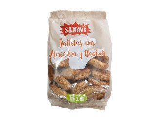 Galleta con almendra y baobab Bio