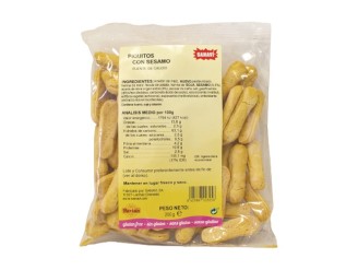 Piquitos con sésamo