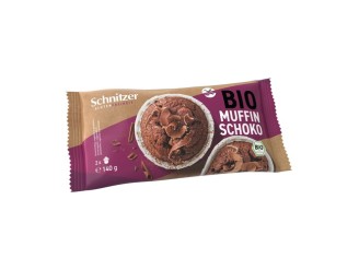 Muffin de chocolate amargo sin gluten