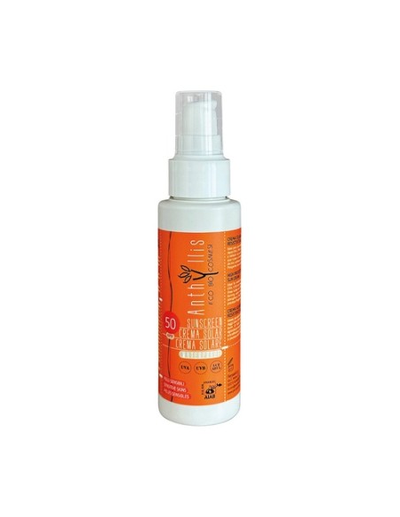 Crema solar SPF50 Eco 100 ml de crema Anthyllis