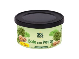Paté vegano de kale con pesto Bio
