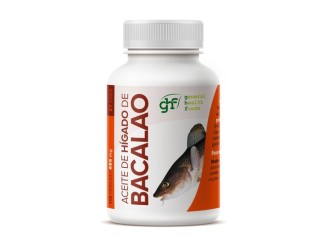 Aceite de Hígado de Bacalao 500 mg GHF - Omega 3 y Vitaminas
