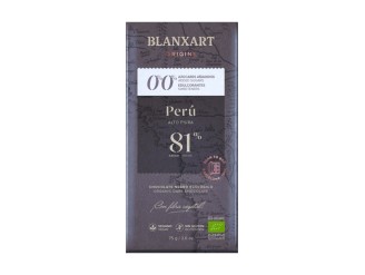 Chocolate Perú 81% Eco sin azúcares añadidos y sin...