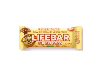 Lifebar plus frutos rojos y maca Bio