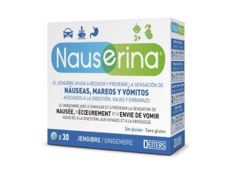 Nauserina para náuseas y mareos - Alivio Natural Deiters