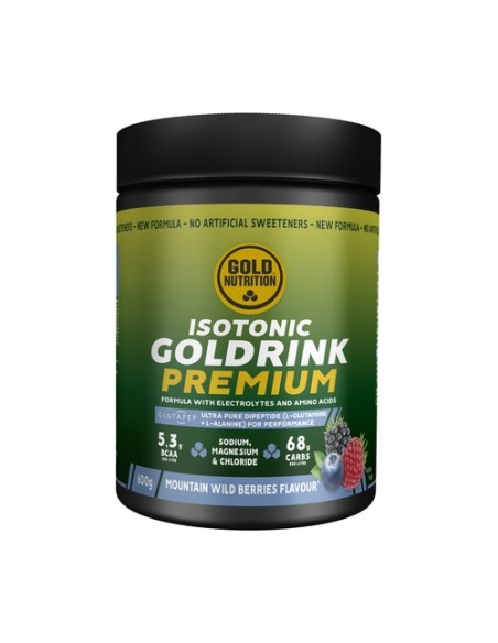 Gold drink premium arándanos 600 g de polvo (Arándanos) Gold Nutrition
