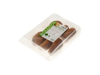 Bollitos de centeno y miel con pasas integrales