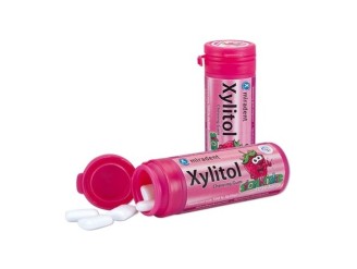Xylitol chicle sabor fresa bote kids