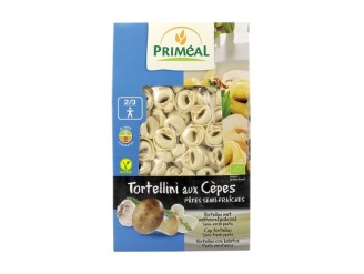 Tortellini con champiñones porcini