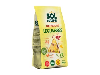 Nachos de maíz con legumbres sin gluten Bio