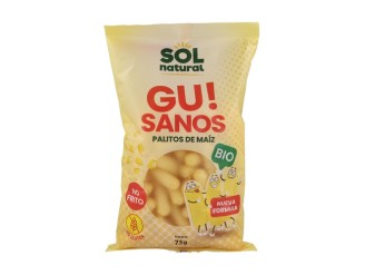 Gusanitos de maíz gigantes no fritos Bio