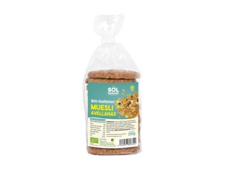 Galletas de muesli con avellanas Bio