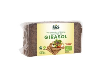 Pan alemán con pipas de girasol
